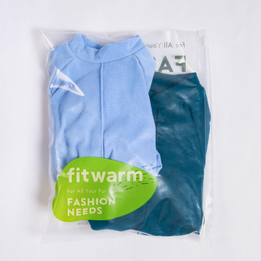 Fitwarm footed-paws coverage keeps tiny paws warm on walks