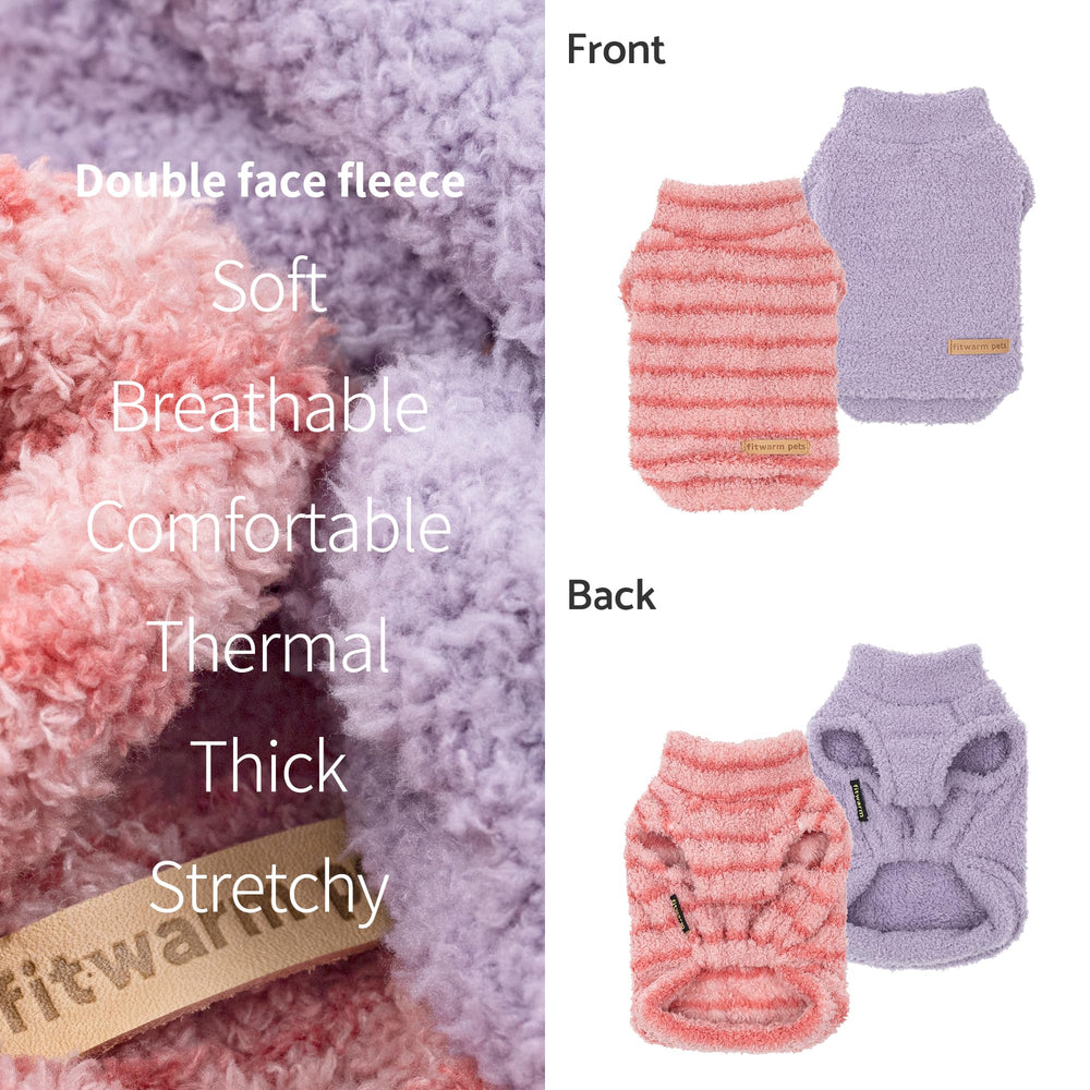 Fitwarm small size fits 10 inch back and 14 inch chest for tiny dogs