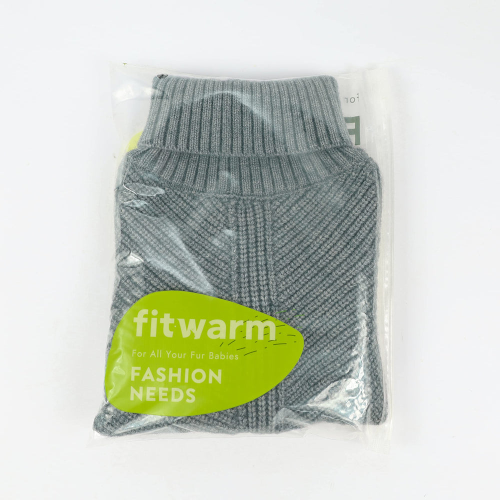 Fitwarm sweater pullover close-up emphasizes easy-on-off design for comfy potty breaks.