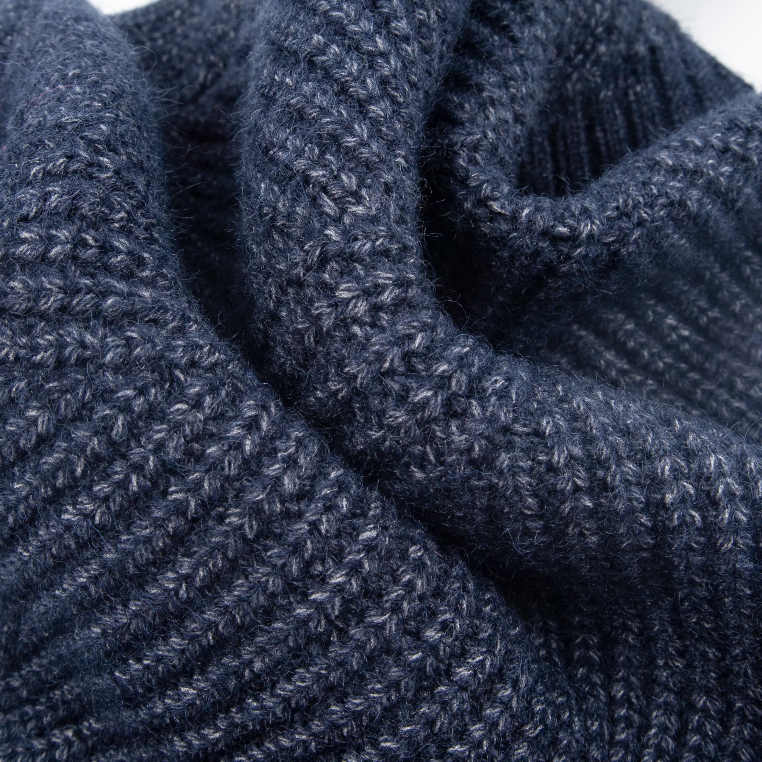 Fitwarm turtleneck knit dog sweater lounging at home showcases comfort.