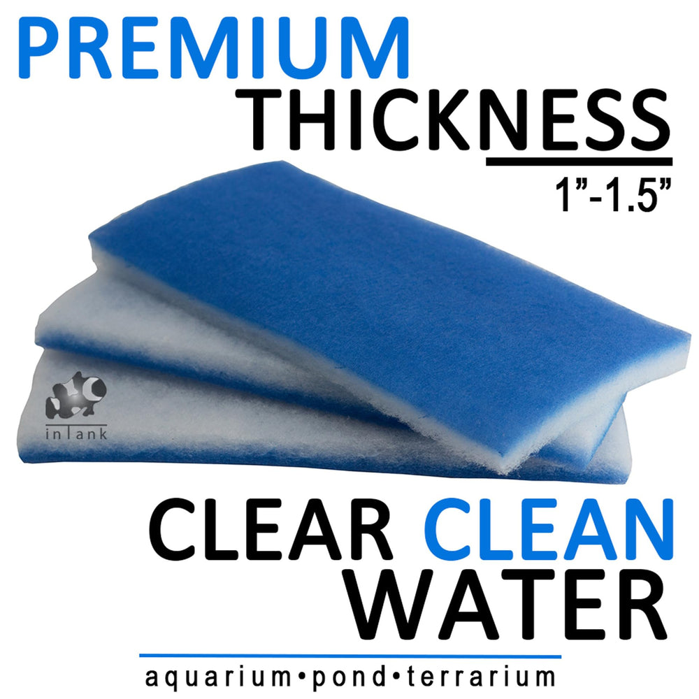 Five Star Aquatics dual-density filter floss close-up shows fibers and debris capture.