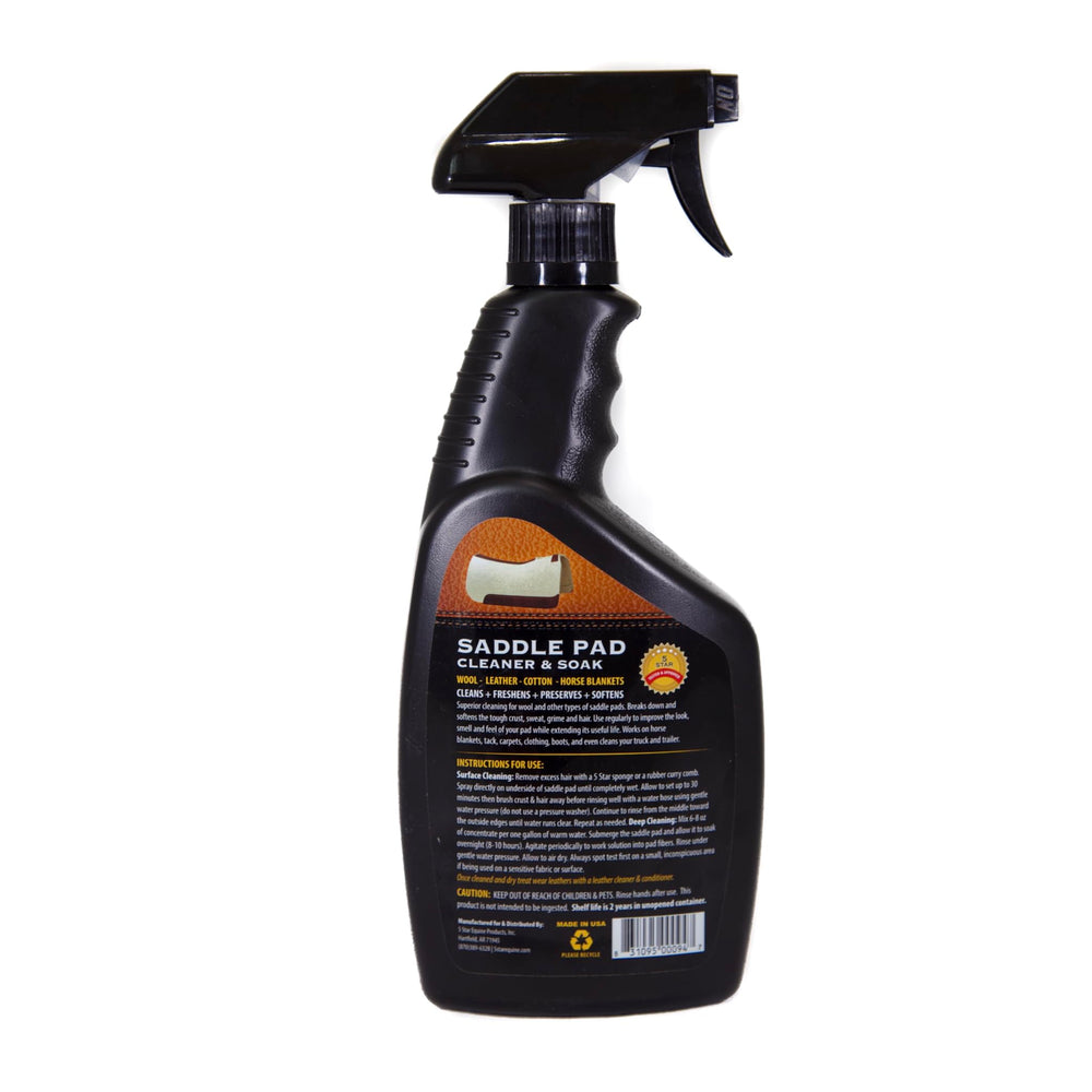 5 STAR EQUINE Saddle Pad Cleaner truck and trailer cleaning versatility