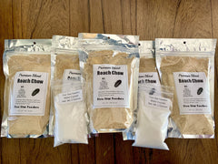 Five-Star Feeders roach chow bag-sealed preserving freshness and scent.