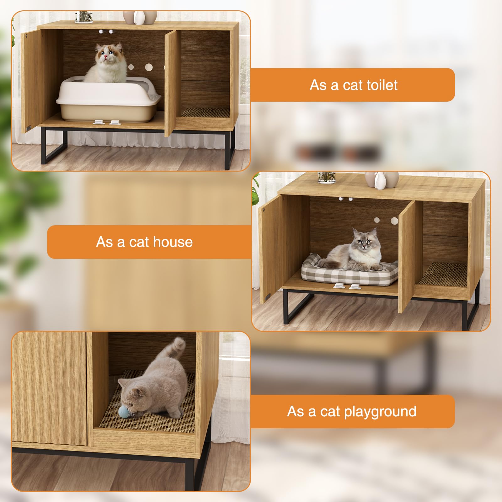 FiveWillowise waterproof surface is easy to wipe clean