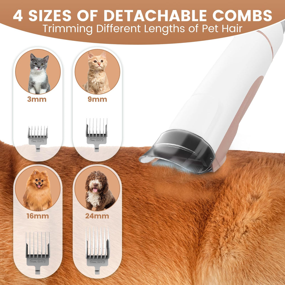 FIXR Three-suction-level design adapts to pet size