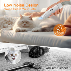 FIXR dog vacuum low-noise design keeps pets calm during grooming