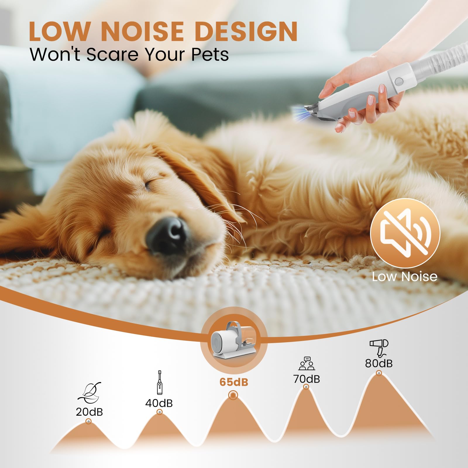 FIXR PG50 Plus detachable dust cup enables quick, mess‑free empties after grooming