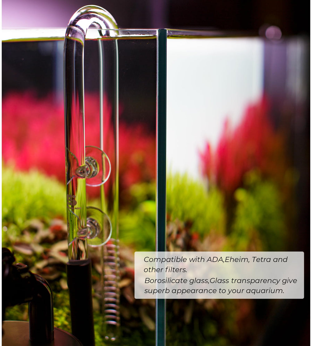 FJARDE planted-tank compatible lily pipe works with standard hoses.