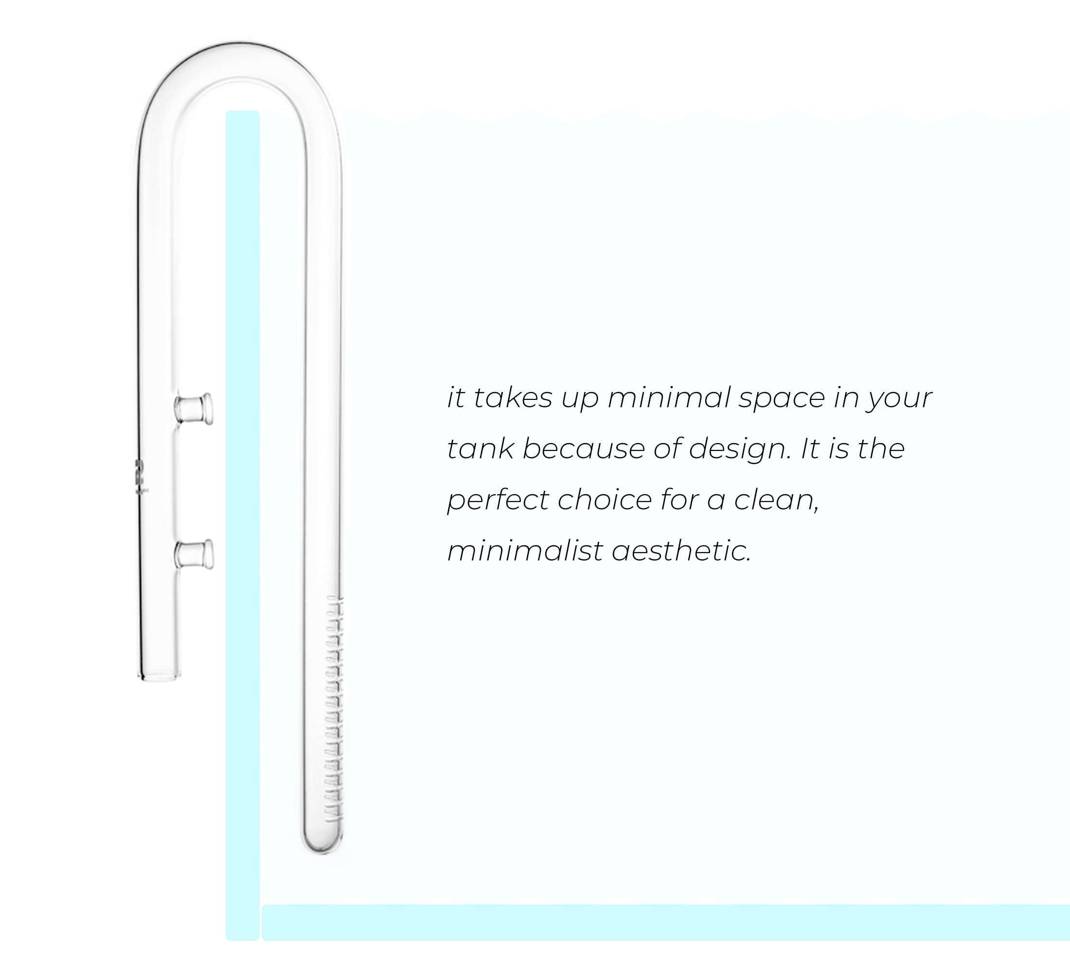 FJARDE lily pipe supports minimalist aesthetics in planted nano tanks.