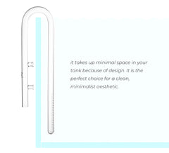 FJARDE lily pipe supports minimalist aesthetics in planted nano tanks.