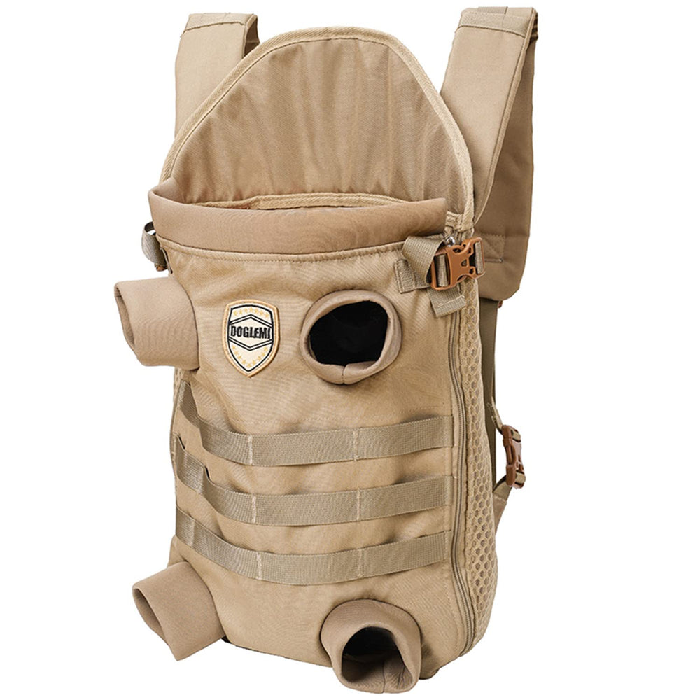 FLAdorepet dog carrier tactical backpack versatile wear for front or back