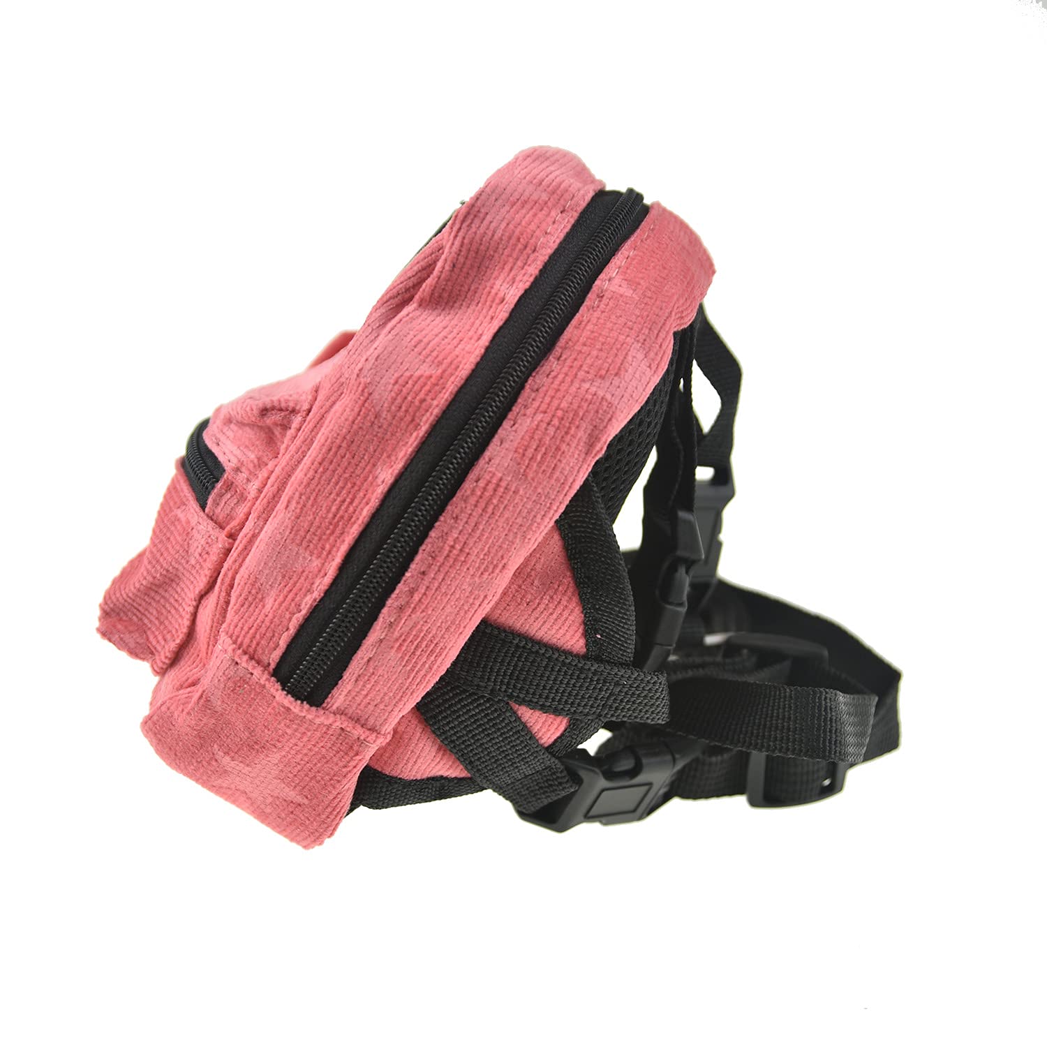 FLAdorepet travel hiking harness ready for walking, hiking, or adventures