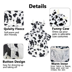 FLAdorepet winter fleece dog coat close-up showing warm, skin-friendly comfort.