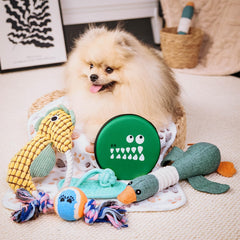 Flair Gifts Puppy Toy Basket for small breed offers durable play for daily bonding.
