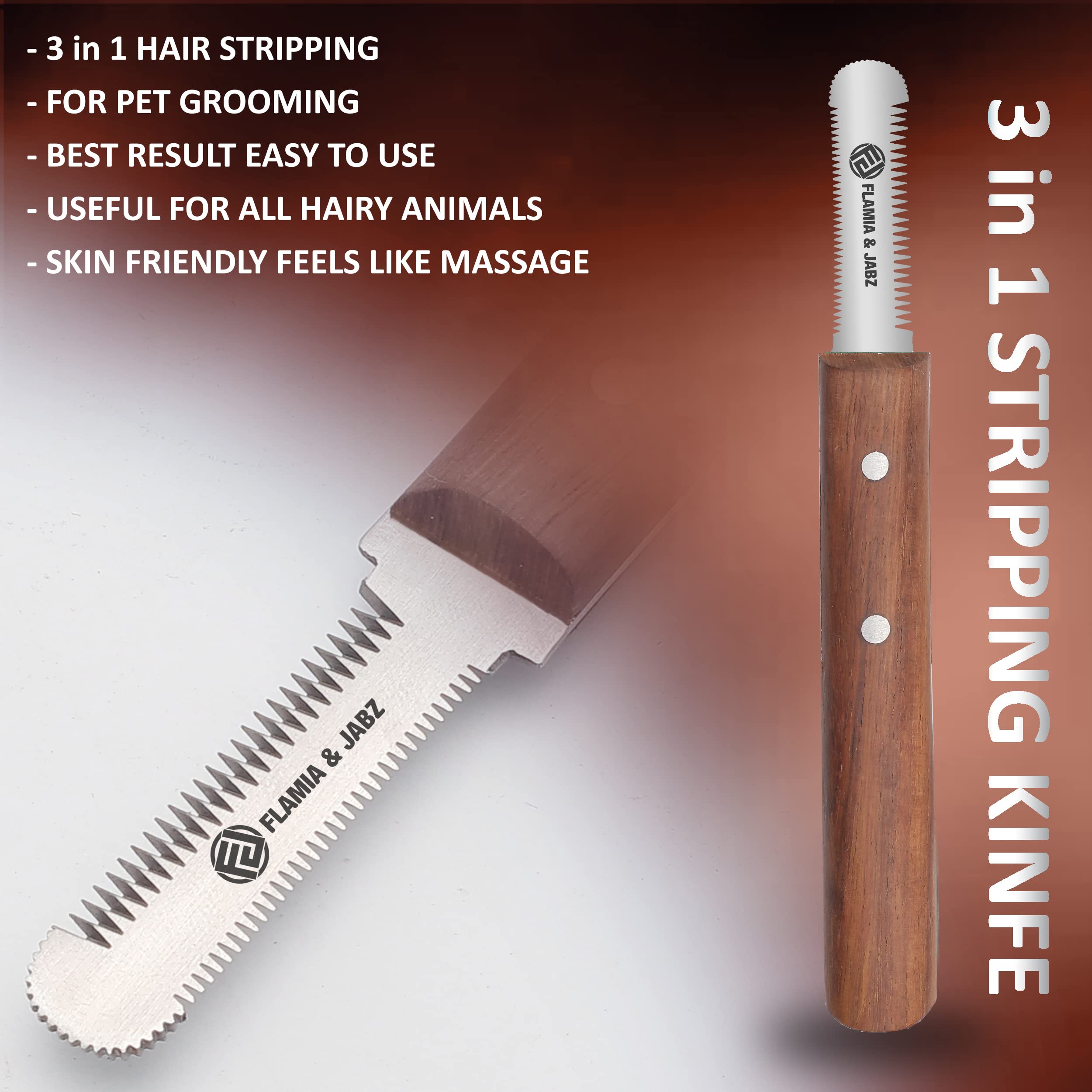 FLAMIA & JABZ kit suitable for dogs, cats and horses in professional grooming