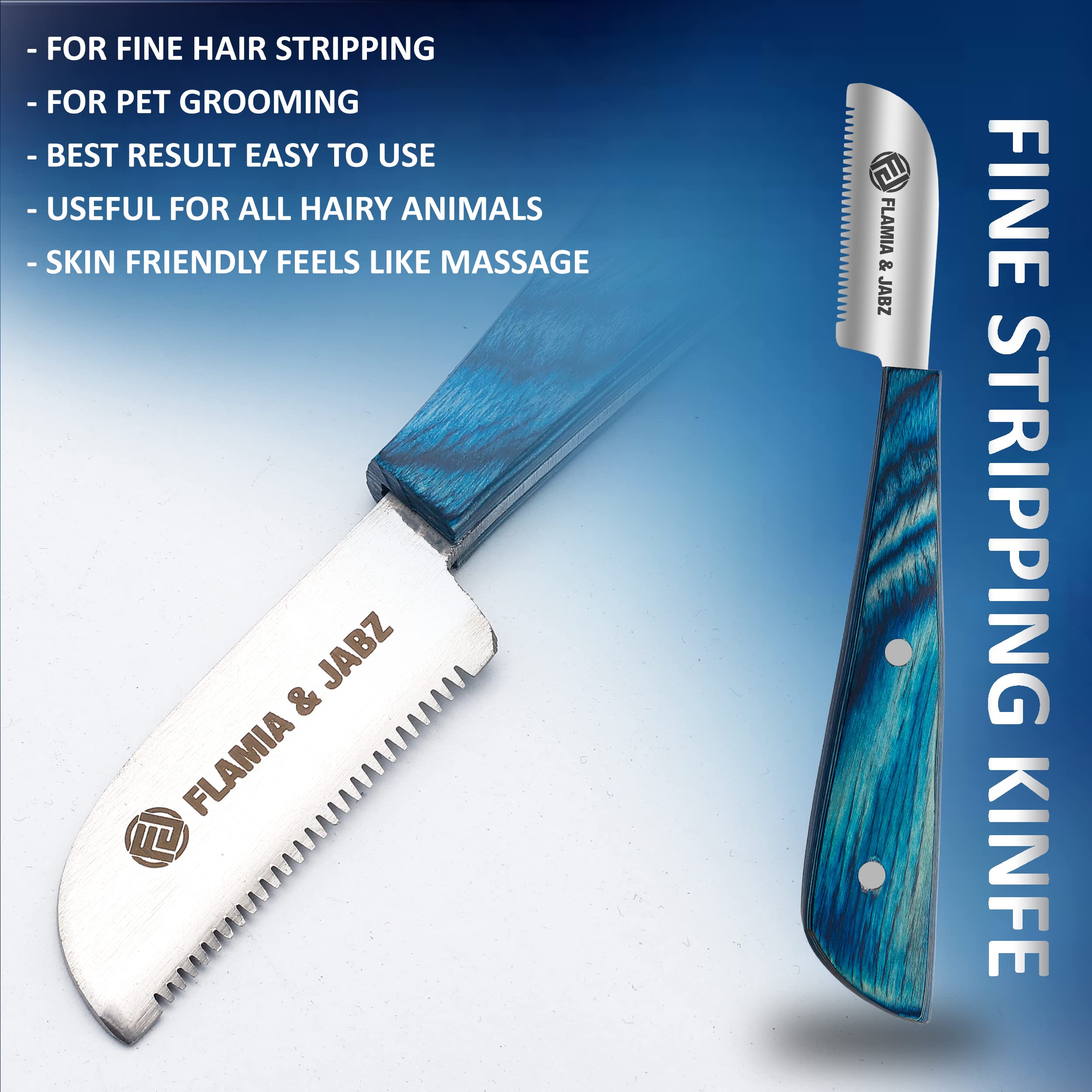 FLAMIA & JABZ blue finish adds premium look to grooming toolkit