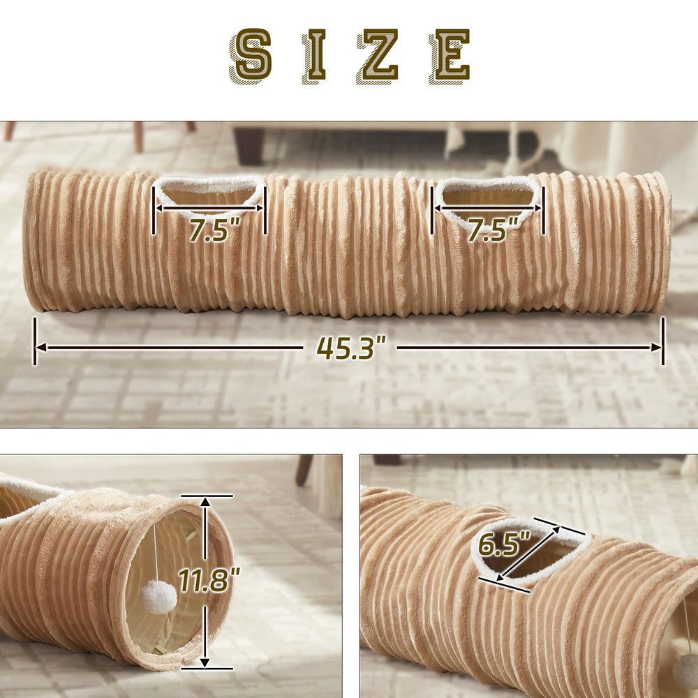 Flashing Fire cat tunnel crinkly sound adds engaging sensory cues for curious pets