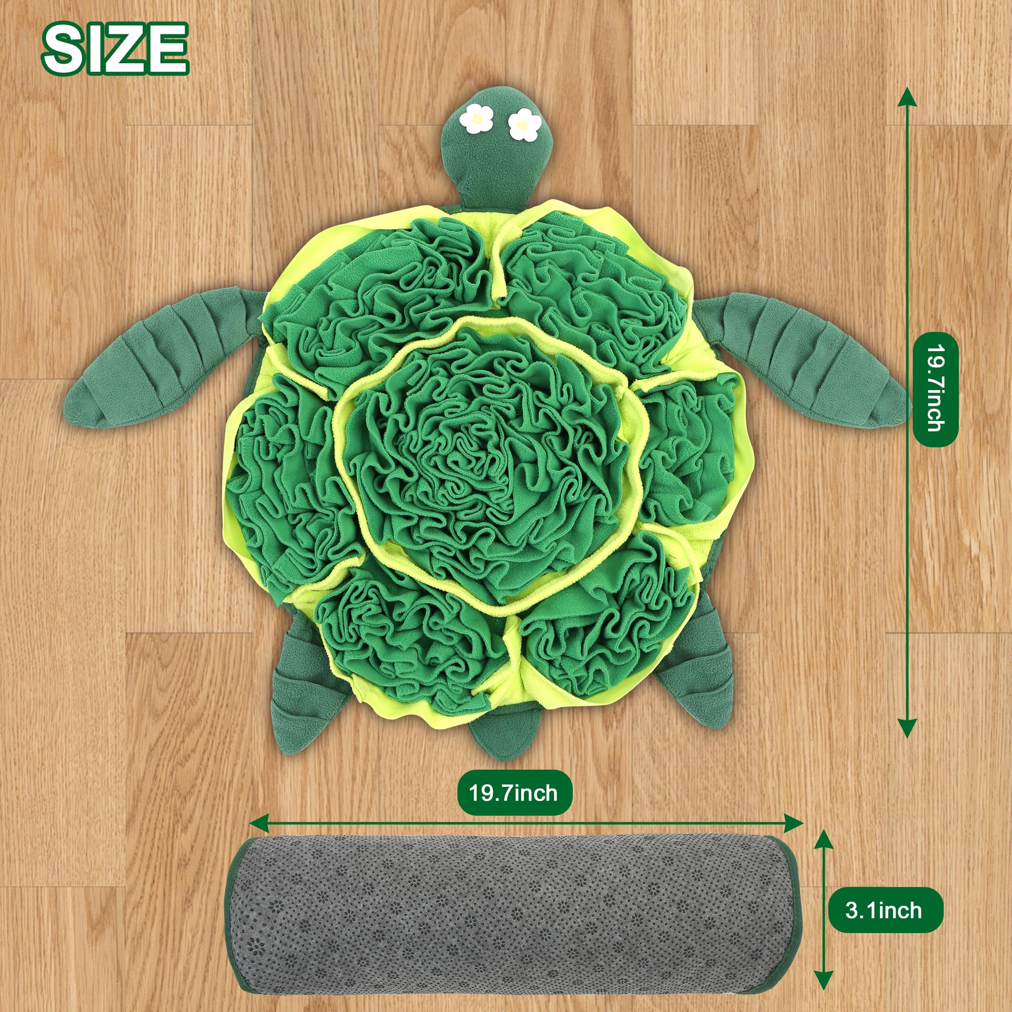 FLERDMAU snuffle mat eco-friendly-materials provides sustainable dog enrichment