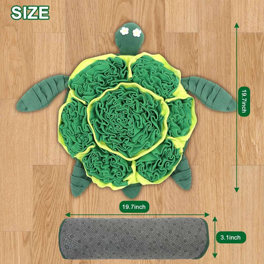 FLERDMAU snuffle mat eco-friendly-materials provides sustainable dog enrichment