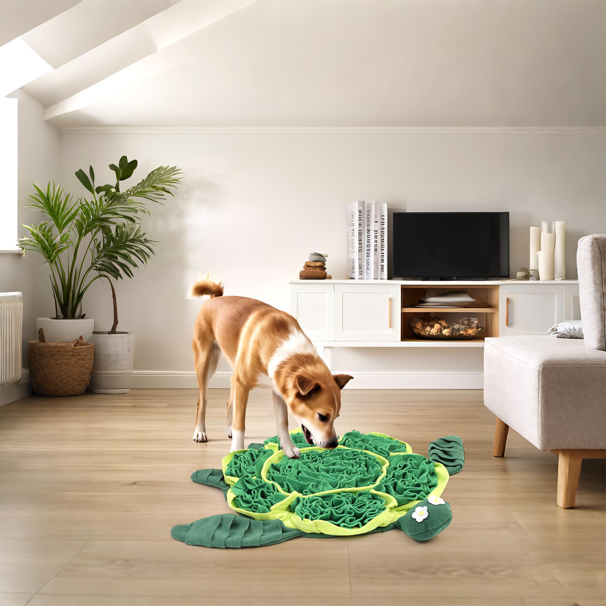 FLERDMAU snuffle mat gift-ready-unboxing suits treats-loving dogs during celebrations