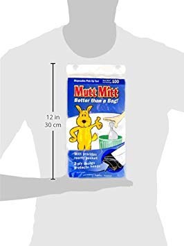 FLEXI Mutt Mitt suitable for litter box cleanup