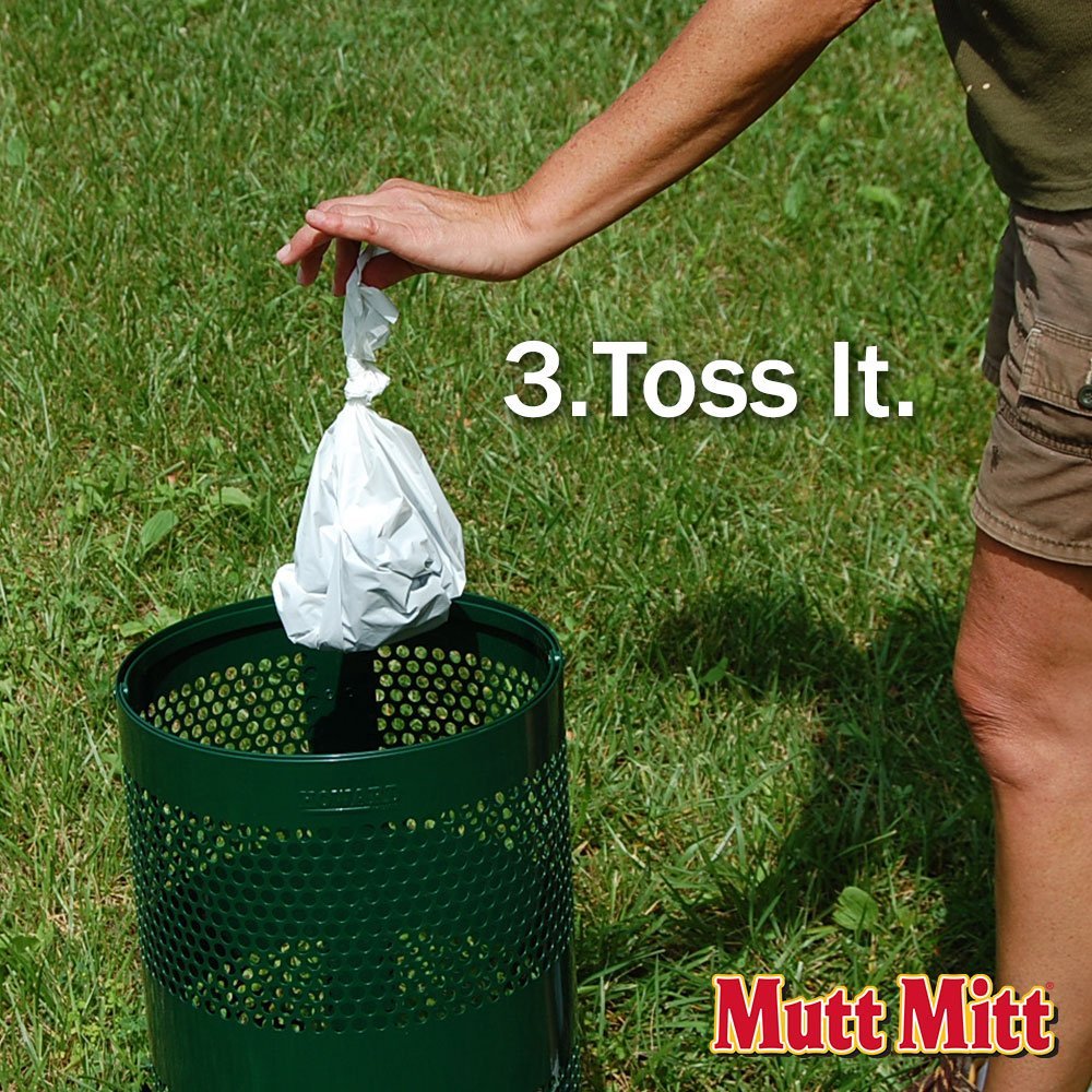 FLEXI Mutt Mitt roomy bottom pouch suits big messes