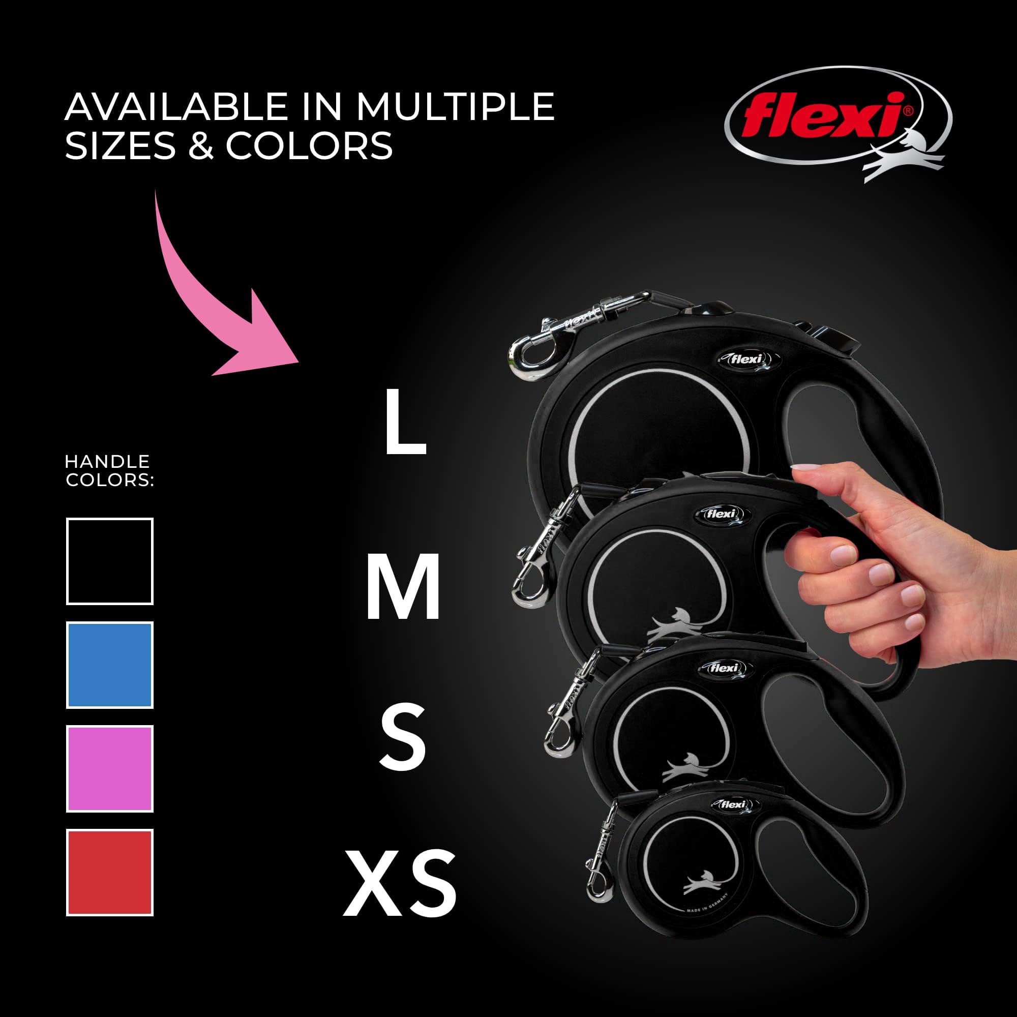 FLEXI New Classic brake system closeup highlights safety and reliable control.
