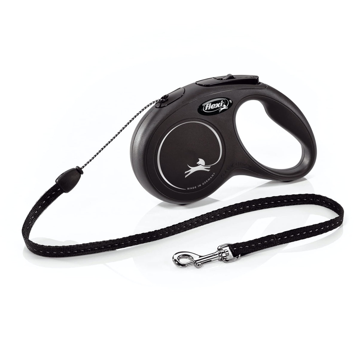 FLEXI New Classic small-dog leash 16ft cord provides controlled freedom on walks.