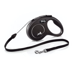 FLEXI New Classic small-dog leash 16ft cord provides controlled freedom on walks.