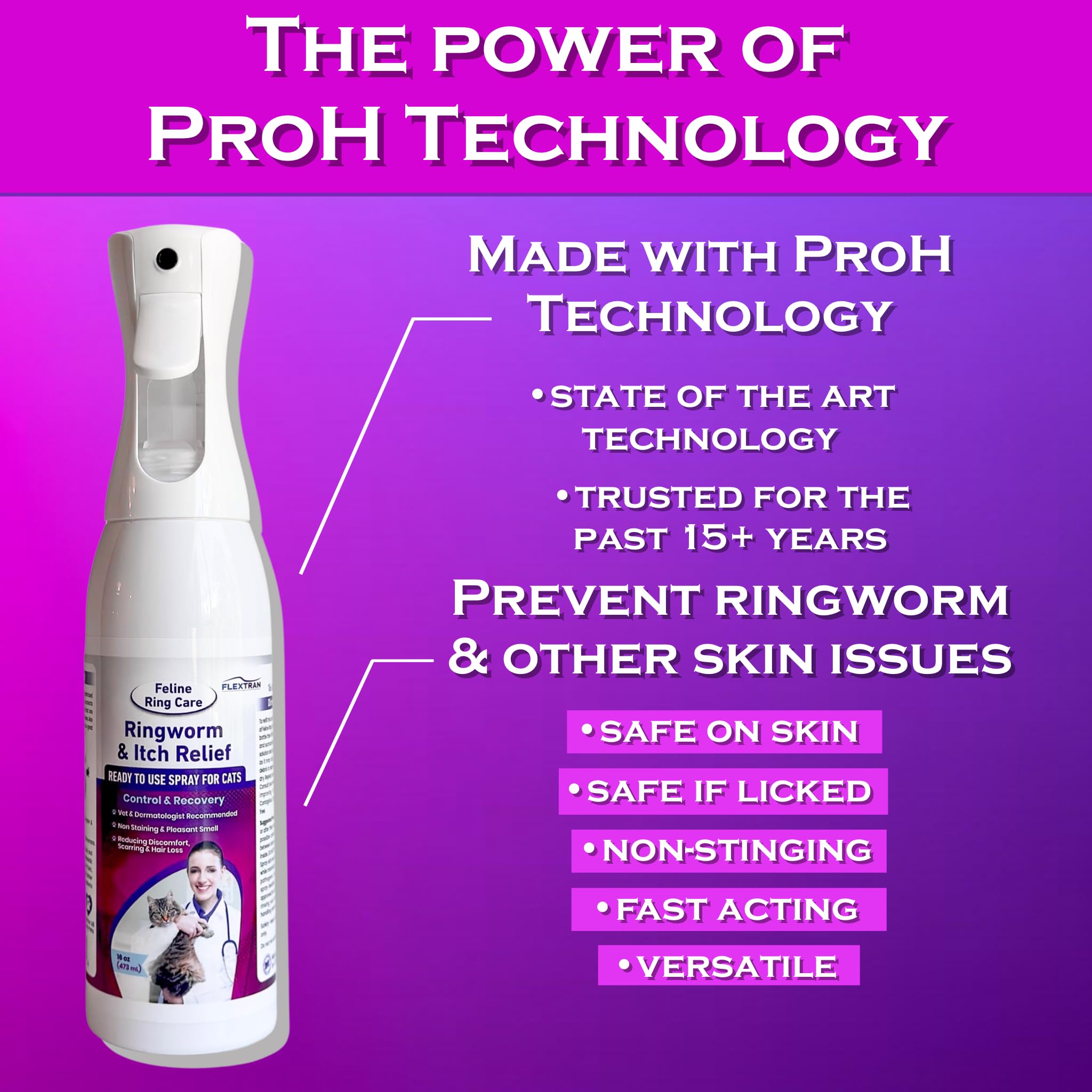 FlexTran Ring Care used on a dog paw yeast area for relief