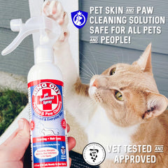 FlexTran Ring Out for Pets bottle supports gentle wound cleansing routine.
