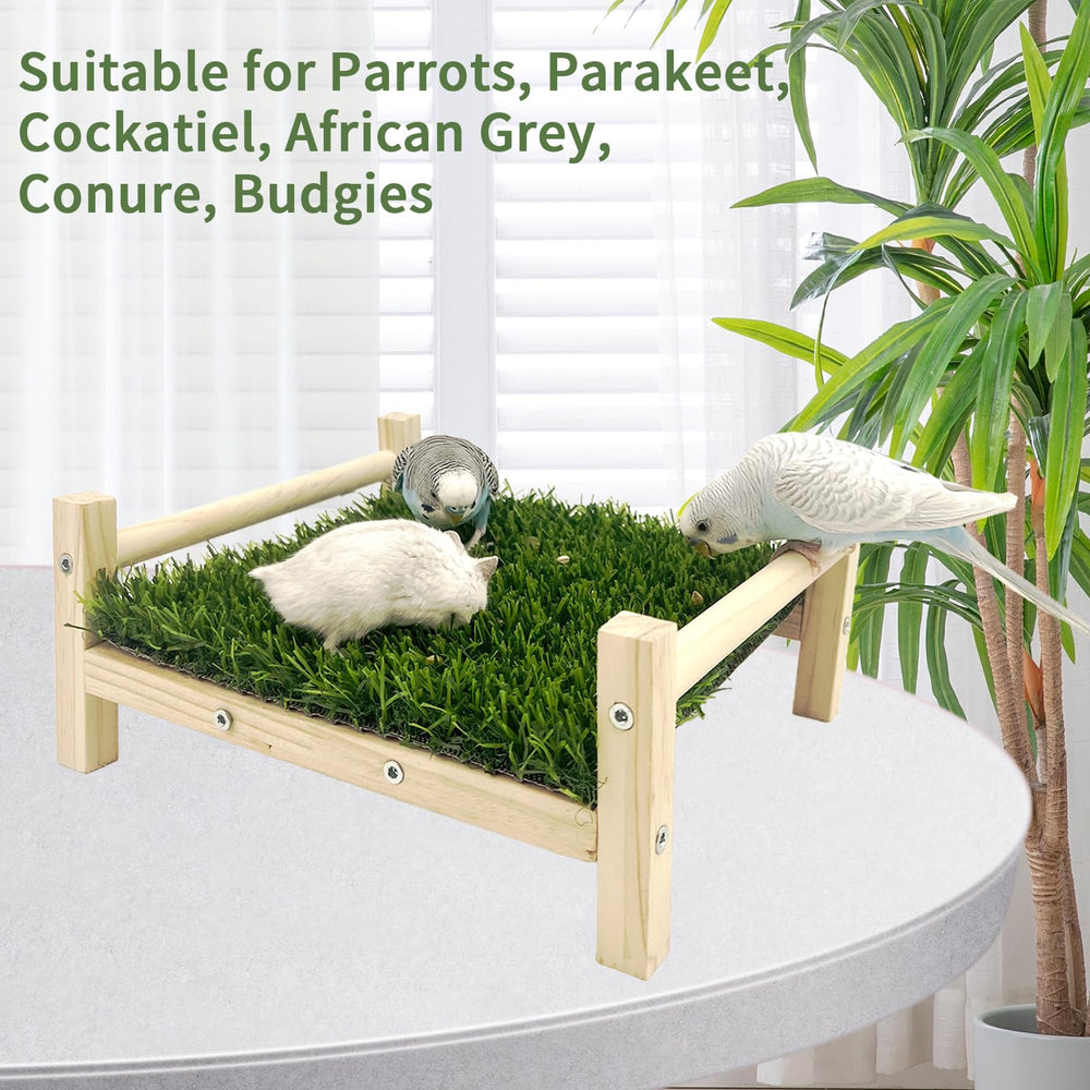 FlidRunest Grass Mat closeup showcases wear-resistant grass surface inviting exploration.