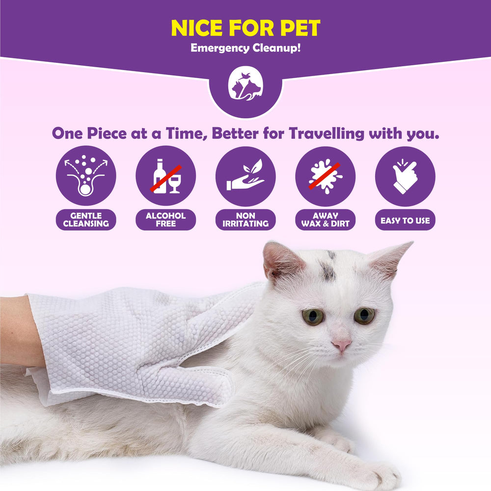 Flintstone dog wipes extra-large 9.8x9 inches provide broad coverage for paws and small areas.