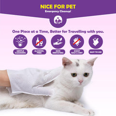 Flintstone dog wipes extra-large 9.8x9 inches provide broad coverage for paws and small areas.