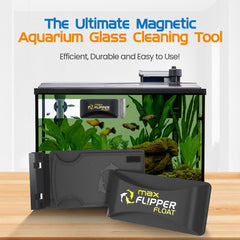 FLIPPER Max scraper blade closeup reveals stainless steel edge for precise glass cleaning.