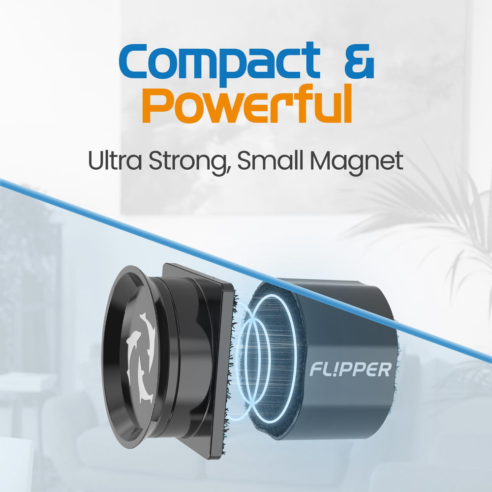 FL!PPER Pico scraper blade demonstrates effective edge cleaning for corners and hard-to-reach spots.