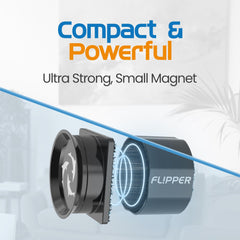 FL!PPER Pico scraper blade demonstrates effective edge cleaning for corners and hard-to-reach spots.