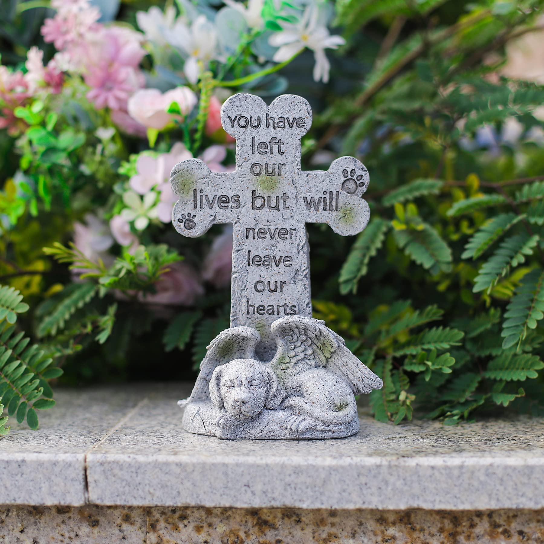 Floryden garden-display-suitable easily anchors beside walkways or flower beds.