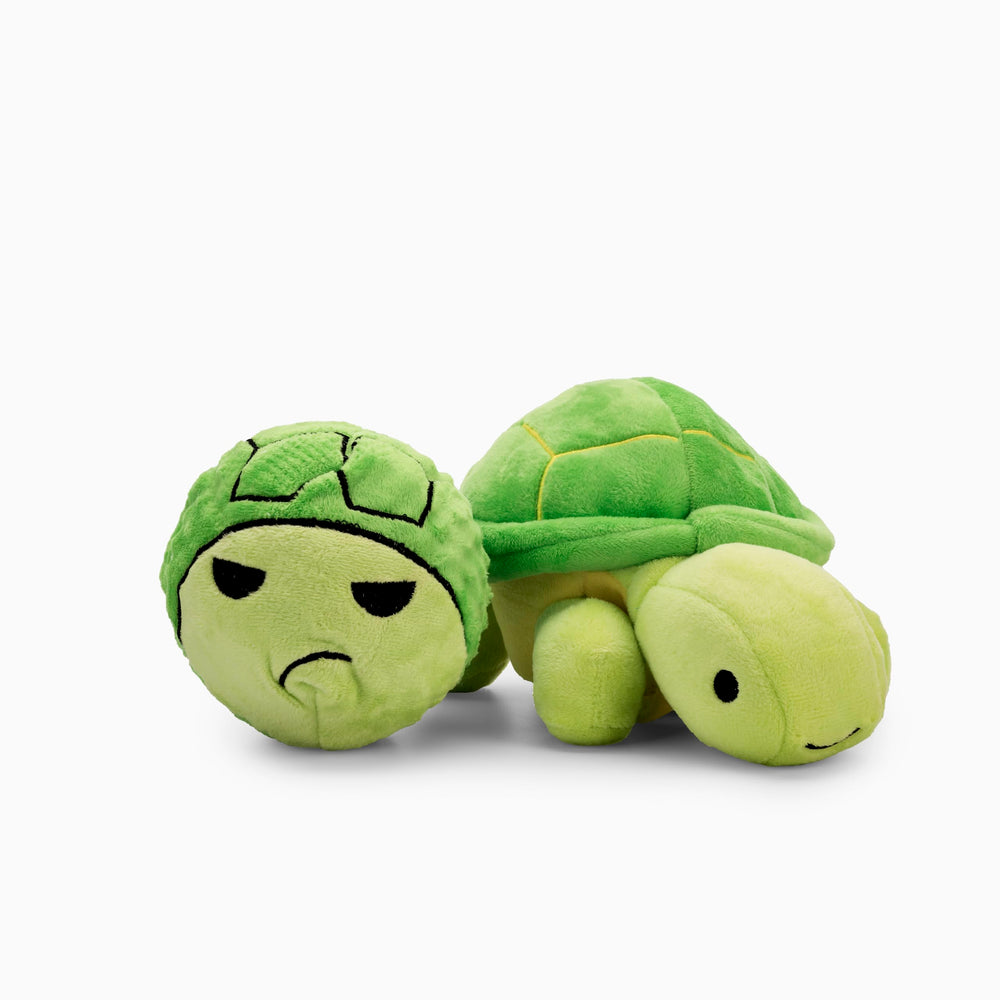 Flourish Pets easy-clean toy demonstrates machine-washable design for quick cleanup.