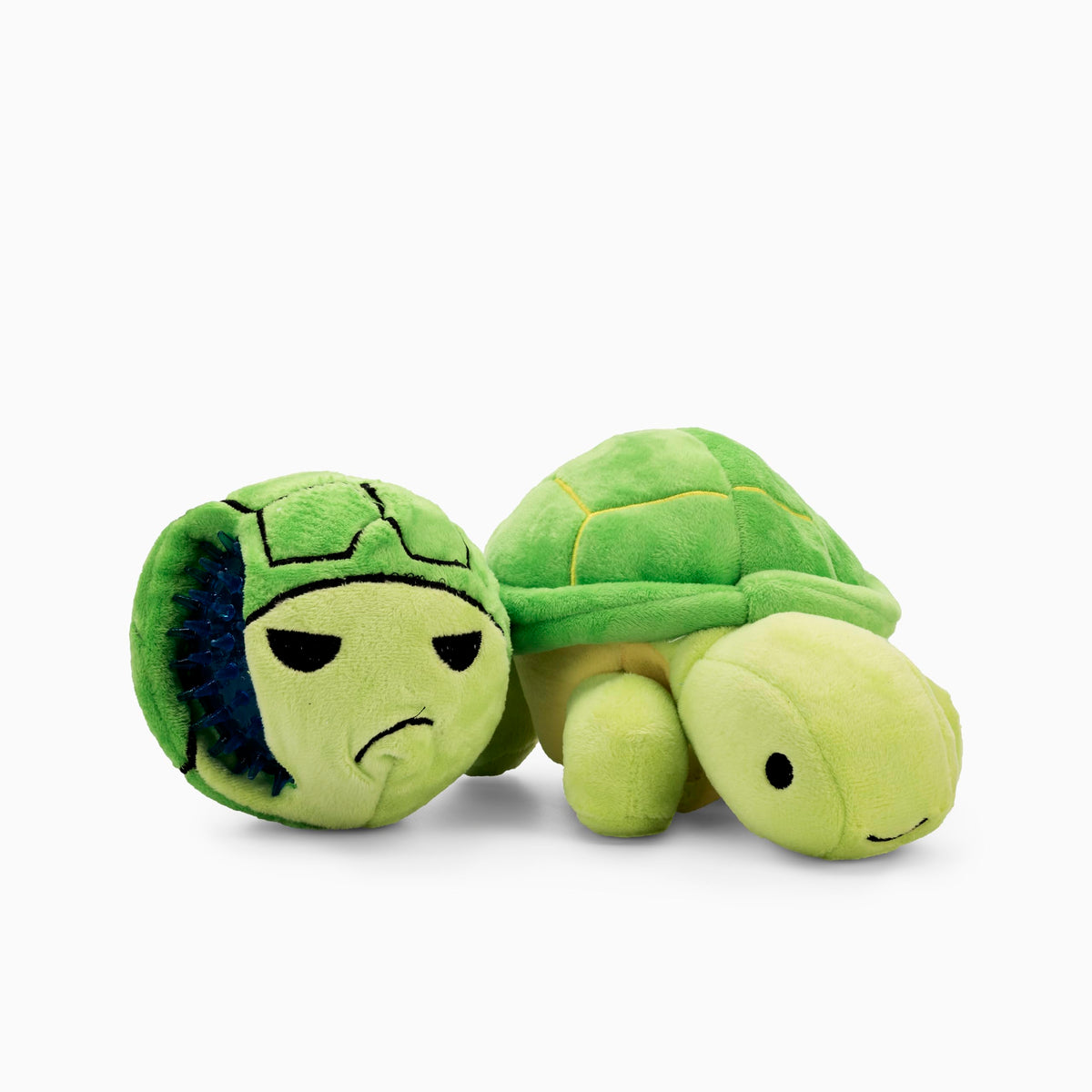 Flourish Pets turtle outer fabric closeup highlights durable, soft material for active chewers.