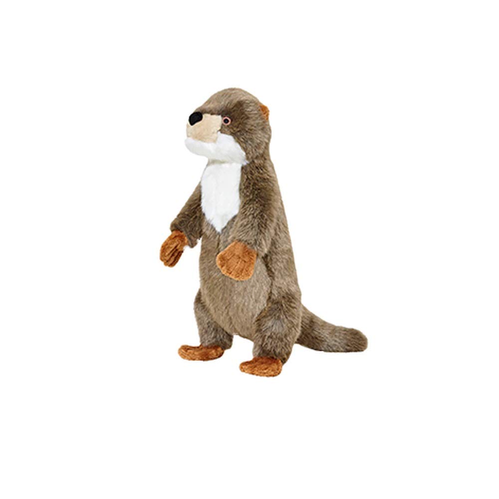 Fluff & Tuff Harry Otter plush dog toy, 15-inch, ideal for interactive play and post-fetch cuddles
