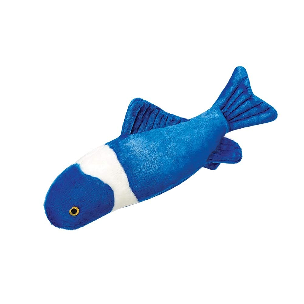Fluff & Tuff Gil the Koi 20-inch dog toy ready for playful cuddles