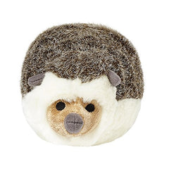 Fluff & Tuff Harriet Hedgehog 8in closeup eyes highlight embroidered safety for gentle puppy companionship