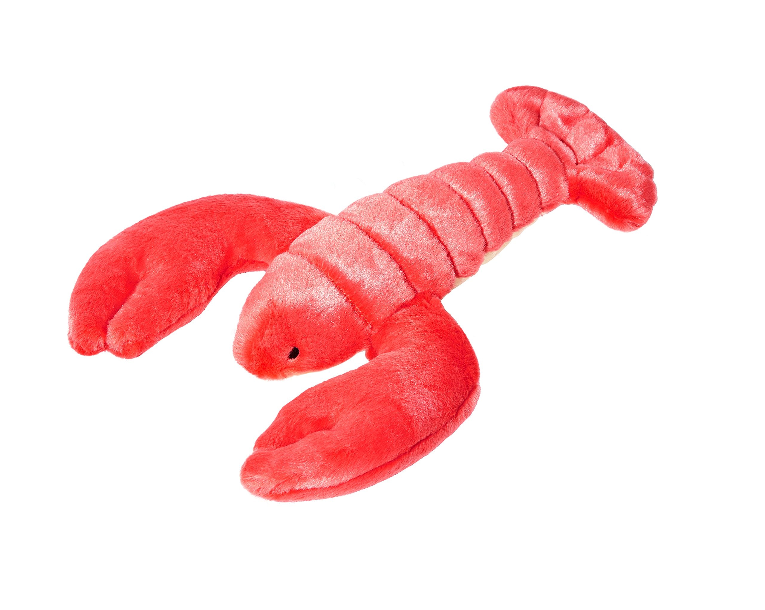 Fluff & Tuff Manny Lobster front view toy for gentle play and bonding.