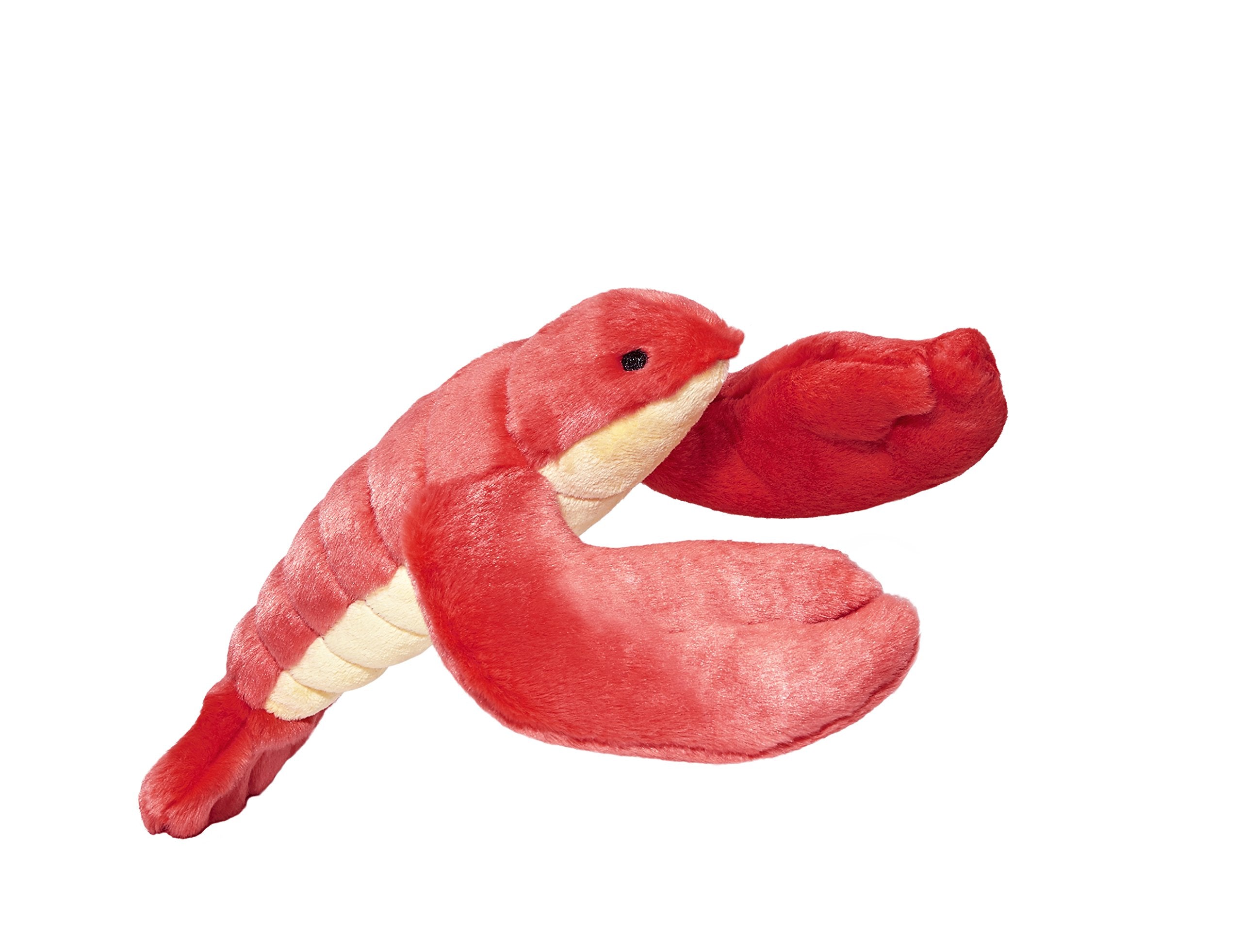 Fluff & Tuff Manny Lobster tail play, 11-inch size for portable fun.
