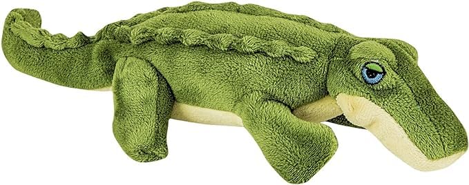 Fluff & Tuff Savannah Baby Gator seam-detailed construction enhances durability during playful tugging.