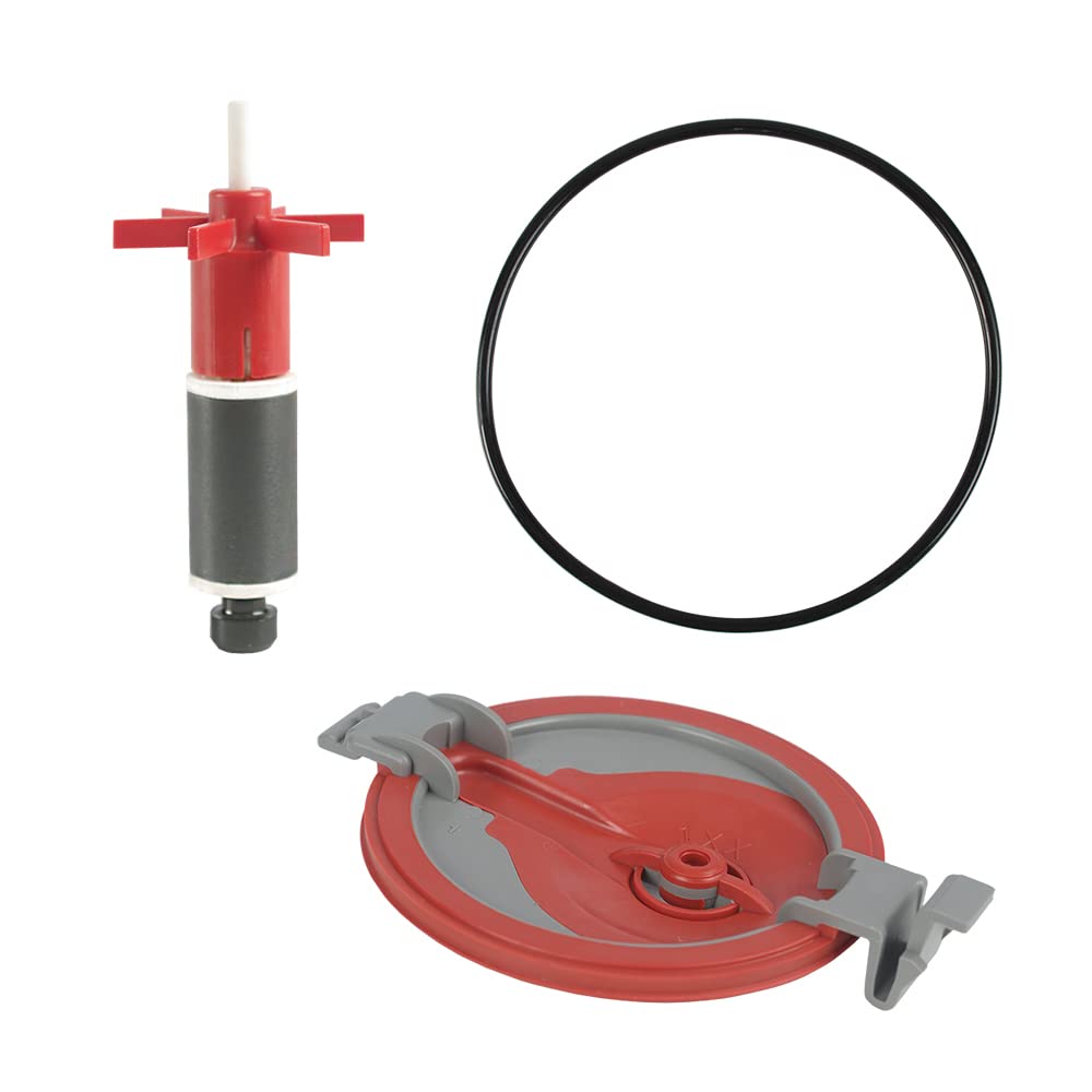 Fluval 107 motor head maintenance kit impeller for smoother flow and longer filter life.