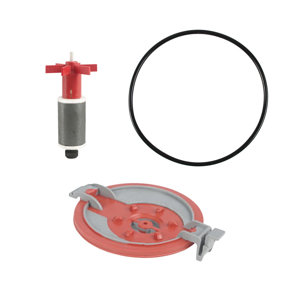 Fluval 307 motor head impeller for quieter operation and longer life