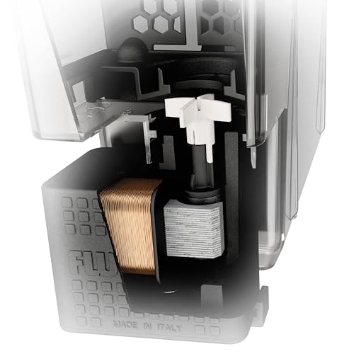 Fluval AC50 filter housing closeup showcases durable construction and secure fit.