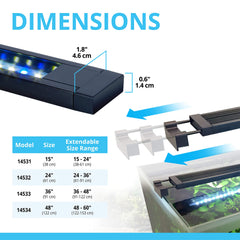 Fluval Aquasky 2.0 app control interface for customization
